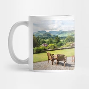 Lake district  Keswick  relaxing view Mug